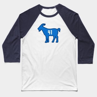 DAL GOAT - 41 - Navy Baseball T-Shirt